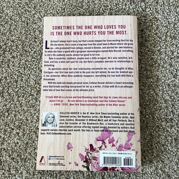 It ends with us Colleen hoover - Picture 2 of 2